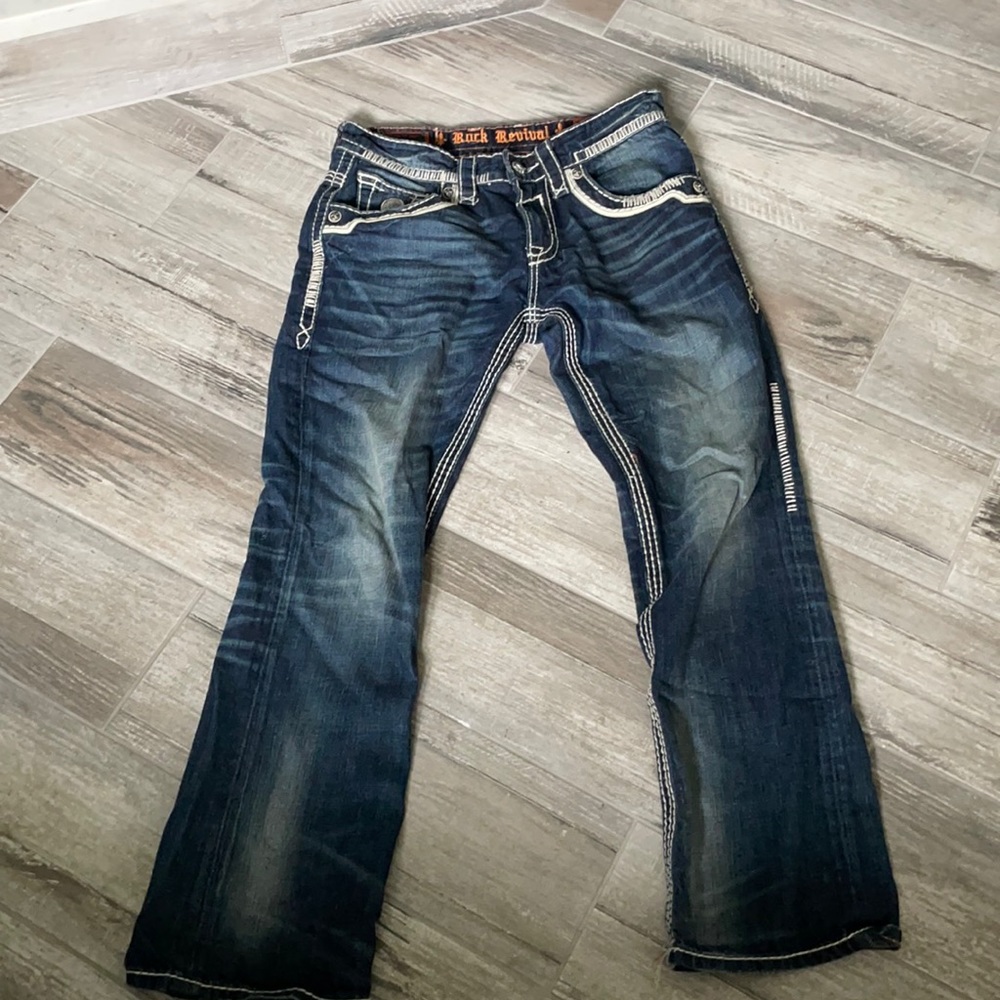 Rock Revival relaxed straight jean